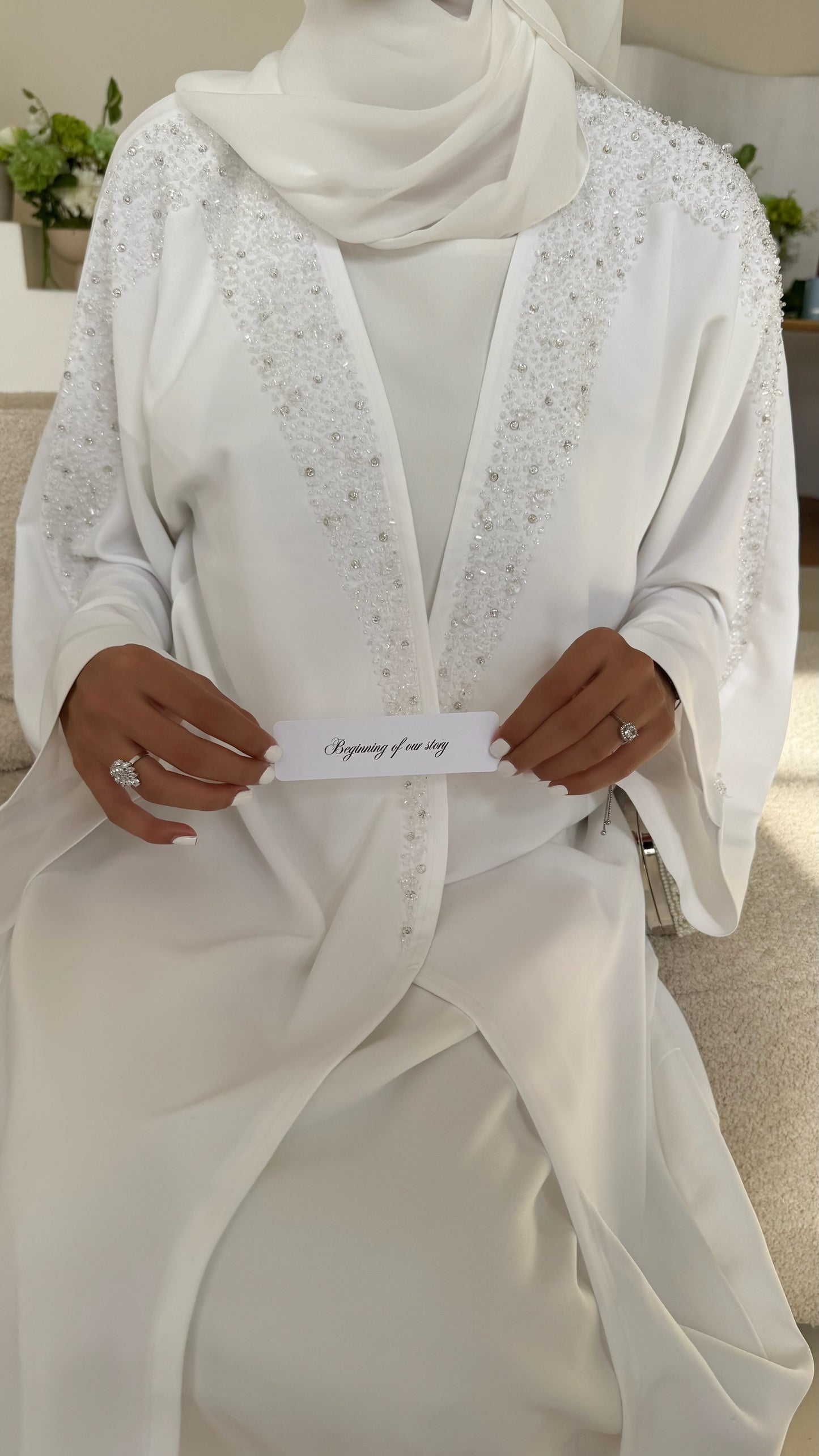 Crystal Mist (Abaya Set)